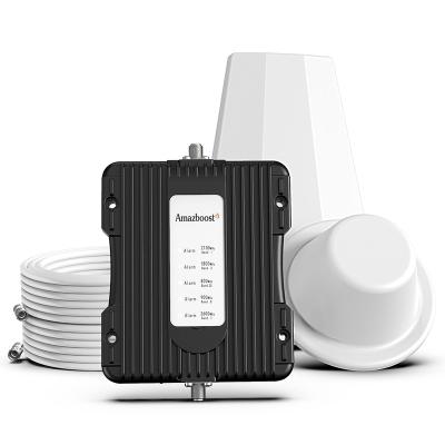 China 5 Band Signal Long Distance Repeater Support Repeater 800/900/1800/2100/2600mhz Gsm 5g F2-A2 Dome for sale