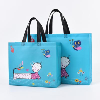 China Fashion Customized Design Printing Wholesale Cheap Price Wholesale PP Ultrasonic Non Woven Bag Woven Bag for sale