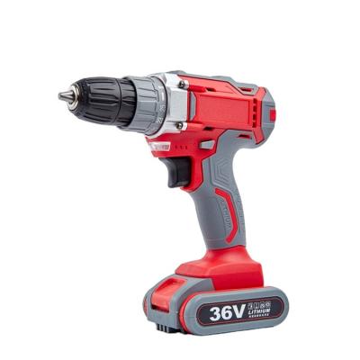 China Household Battery Hammer Rotary Torque Machine Electric Cordless Drill 36V Lithium Cordless Impact Driver for sale