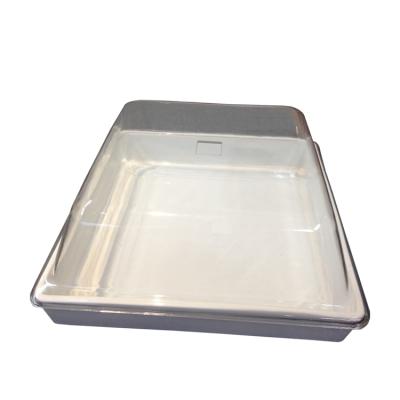 China PP/PS/PVC/ABS/Acrylic Customized Acrylic PC Vacuum Forming Lampshade Cake Dome Vacuum Forming Services for sale