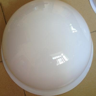 China Eco - Friendly Supply PMMA White Round LED Acrylic Dome Cover for sale