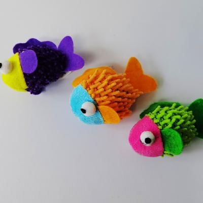 China Cats GOPUPPER Cat Toys with Fish Shape, Funny Pet Toys, Catching Toys for sale