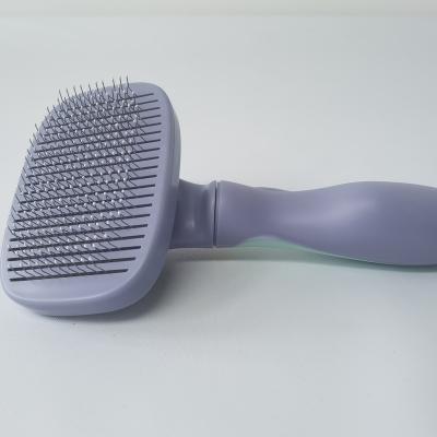 China Cat Brush Pet Soft Shedding viable brush, gently remove loose, tangled and tangled undercoat hair with clean self for sale