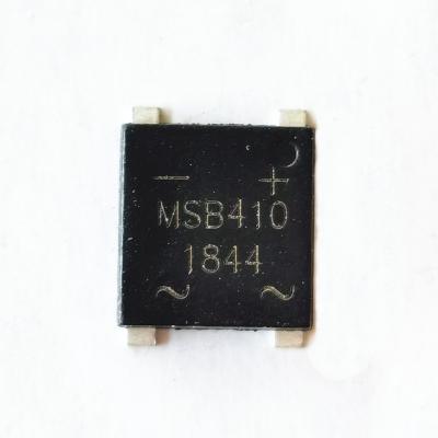 China Househeld Mini Application MSB401~410 Small Power Bridge Rectifier Diode for sale