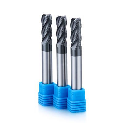 China ZHY Milling Cutter Carbide End Mill Cutters 4mm End Mill Carbide Holder for sale