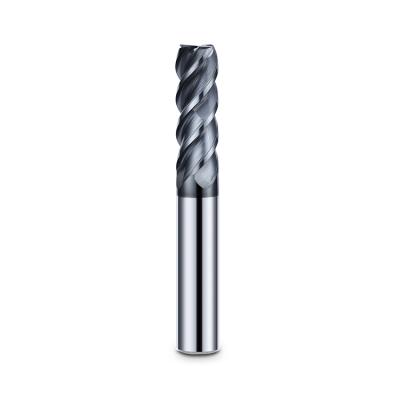 China Special Zhy 4 Flute Milling Cutter Milling Cutters Carbide Spiral End Cutters Special Mills For Stainless Steel With Flute for sale