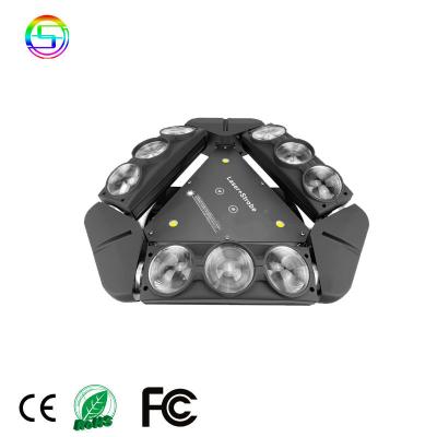 China stage lighting equipment led 4in1 9x12w RGBW BEAM head moving lightsdisco lighting DJ lights for sale