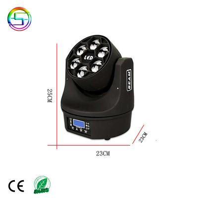 China Mini Spiders Moving Head 6pcs 10W RGBW LED Eyes Beam Stage Event DJ Lights Six Stage Moving Head Light for sale