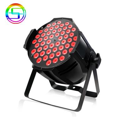 China Indoor Led Stage Lighting Equipment 54pcs*3w RGB 3in1Dj Par Light Stage Lights for sale