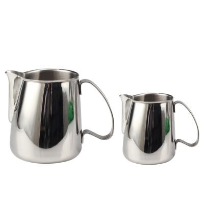 China 300ML/700ML Viable Suitable for Espresso, Latte Art Stainless Steel Espresso Milk Frothing Pitcher for sale