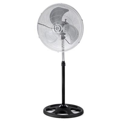 China Commercial 3 Blades PP Around Low Motor Industrial High Speed ​​Metal Home Sale Floor Stand Electric Fan 20 Inch for sale