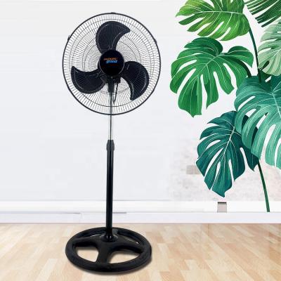 China Hot Selling 18 Inch Floor Standing Black Luxury AC High Wind Fan Summer Portable Electric Home Fan Best for sale