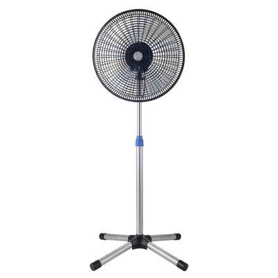 China Cheapest 220V AC Home 18inch AC Modern Stand Fan Household Multifunctional Electric Pedestal Plastic Cross Base for sale