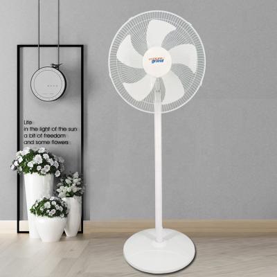 China Household White 3 Speed ​​Plastic Metal Pedestal Floor CE Air Home 16inch Blade Portable Electric Fan for sale