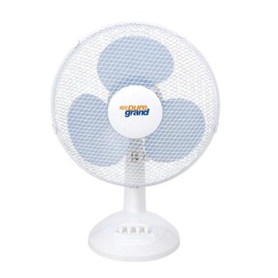 China Table Fan 220V 110v India Customized Small 12 Inch Power Wind Desk Fans AC DC Electric Motor Quiet Cooling Plastic Blade In Office for sale