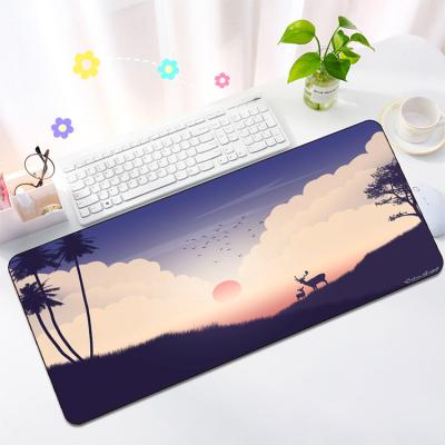 China Large Keyboard Pad 900*400 Anti-Slip Gaming Mouse Pad Xxl Black Mouse Pad For Cs for sale