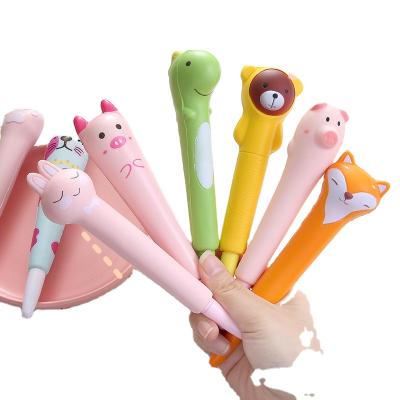 China High quality normal soft gel super cute cute pen student decompression pen creative stationery for sale