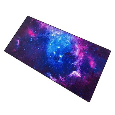 China 40X90CM Custom Print Logo Gaming Keyboard Protector Multi-size Large Size Mousepad for Colorful Space Nebula for sale