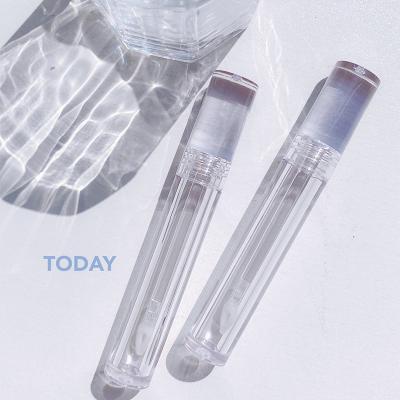 China Custom High Quality Cosmetic Transparent Lip Gloss Tubes 5ml Lip Gloss Wand Tubes 7ml Lip Gloss Tubes for sale