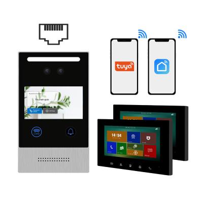 China Open Video Door Phone Intercom Security Home Ring SystemSmart Doorbell Tuya for sale