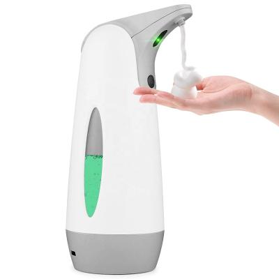 China New style desktop rechargeable ABS plastic portable Amazon electric touchless foam soap dispenser zu verkaufen