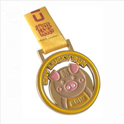 China Wholesale Custom Europe Quality Sports Medals and Ribbons for sale