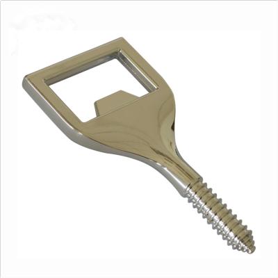 China Viable Custom Empty Metal Bottle Opener Parts With Wire for sale