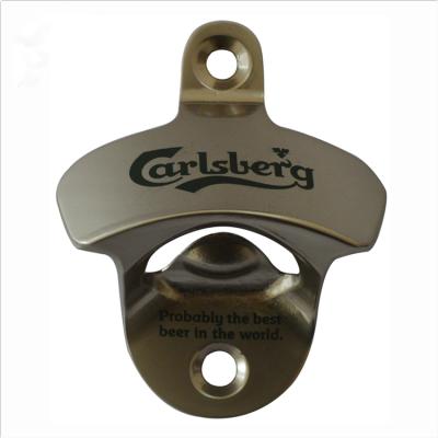 China Viable Branded Wholesale Zinc Alloy Bottle Opener Wall Mount for sale