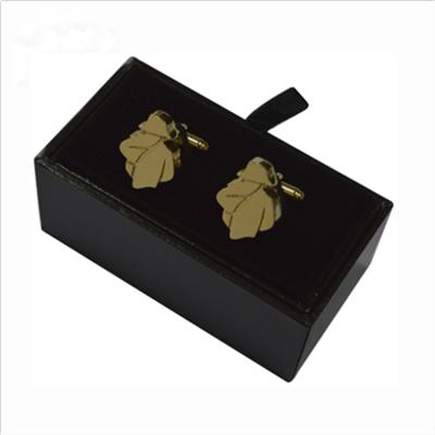 China ALLOY Quality Custom Logo Suit Shirt Cufflink Set With Box for sale