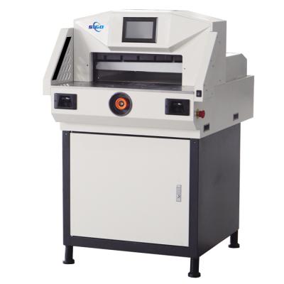 China Elctric Control 4908B Touch Screen Electric Automatic Paper Cutting Machine for sale