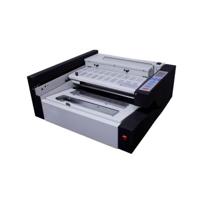 China Factory J500 Automatic Soft Cover Paper Glue Office Hard Binding Machine for sale