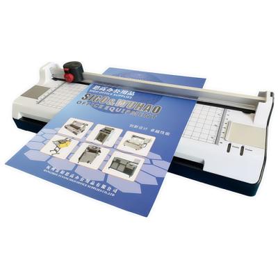 China Cold And Hot Laminating 6 In 1 Multifunctional A3 Herringbone Laminator Laminator Machine for sale