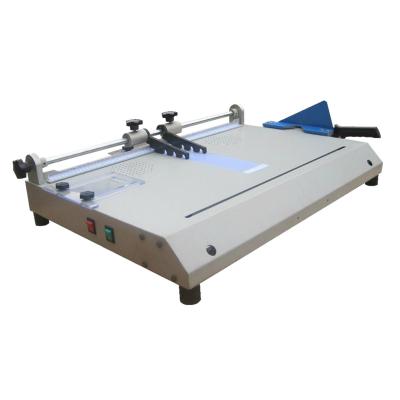 China Hotels 100H Hardcover Manual Cover Making Machine for Sketchbook Decor for sale