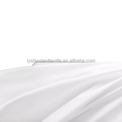 China Anti-Static Soft Breathable White Cotton Bed Sheet Sets Bed Sheet Bedding Set Hotel Bed Sheet for sale