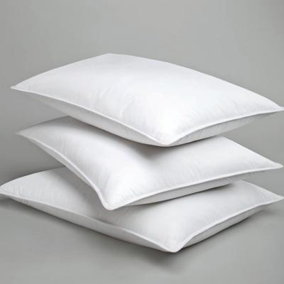 China Microfiber Anti-static Healthy Polyester Five Star Sleep Hotel Pillow Hilton Hilton Pillow 1000g for sale