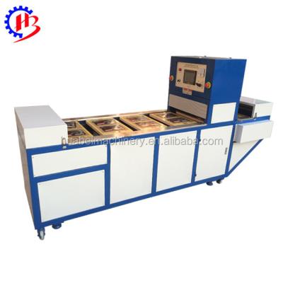 China Automatic Commodity Workstation 12 Continuous Blister And Paper Card Packaging Sealing Machine for sale