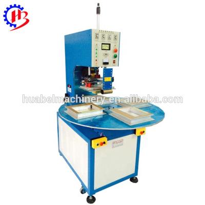 China Automatic Products 5KW High Frequency Four-station Disc PVC Welding Machine for sale