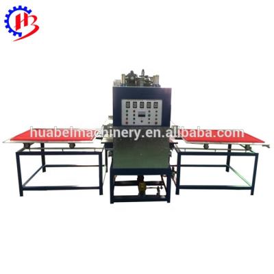 China Huabel Brand 25KW Plastic Custom Push-plate Welder PVC High Frequency Welding Machine for sale