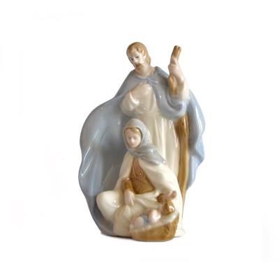 China Africa Ceramic Religious Virgin Mary and Child Baby Statue, The Blessed Mother for sale