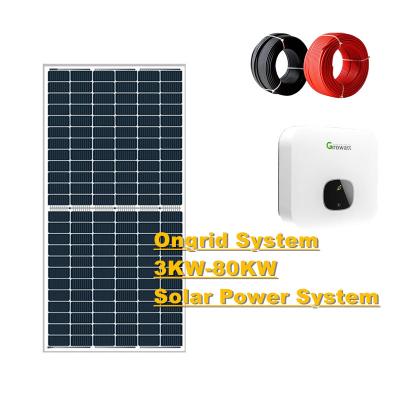 China S6 home off grid 1kw 3kw 5kw 8kw 10 kwp solar system 10000w solar power system with lithium battery for sale