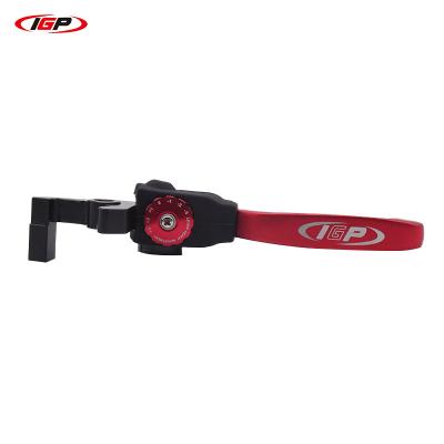 China Popular Forge Folding Part Pit Bike Brake Lever CNC Handbrake Lever for sale