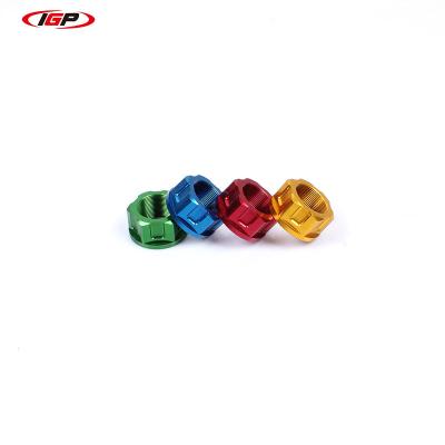 China Morden High Quality Billet Aluminum CNC Machined Aluminum Alloy 6061 Stem Steering Nut for sale