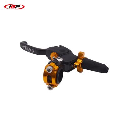 China Universal CNC Forged Aluminum Grip Clutch Lever Motorcycle Cluth Lever for sale