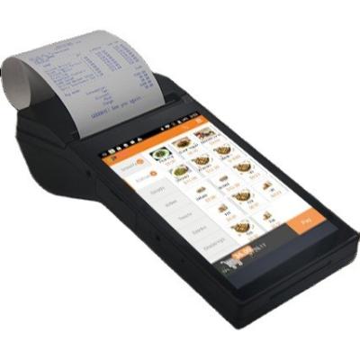 China 7inch Android Handheld POS Terminal with 80 MM Printer NFC 3G/4G Digital POS Machine for sale