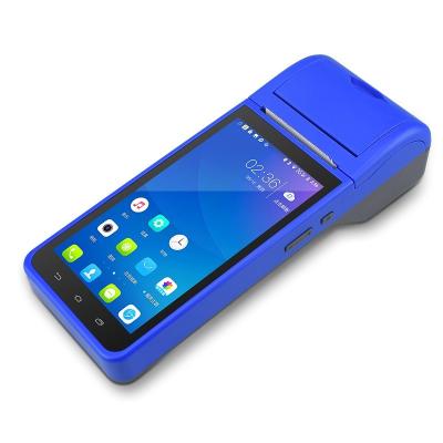 China Capacitive Touch Panel Android 8.1 POS Terminal A5N with 58mm Built-In Thermal Printer for sale