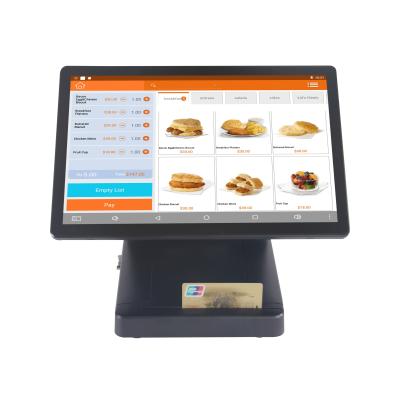 China Foldable POS System Machine HDD-880 with Dual HD Screen and 2GB/4GB/8GB/16GB DDR3 RAM for sale