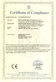 CE - Wuxi Noptor Automobile Parts Co. , Ltd