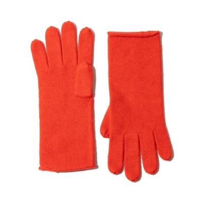 China Fashion soft wool polyamide viscose blended Nice quality woolen gloves and hat feeling set for sale