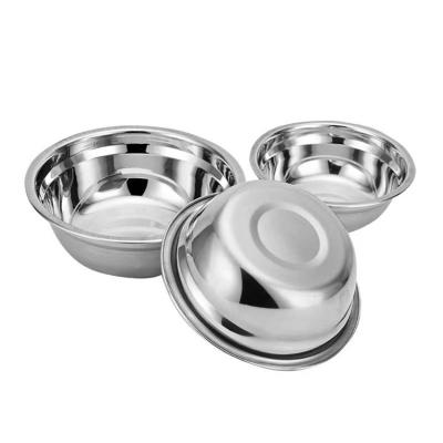 China Sustainable Professional Made Various Sizes Stainless Steel Wash Basin Multi Functional Kitchen Bowl Basin for sale