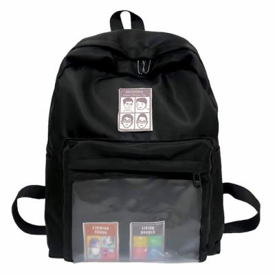 China xinmei bag factory clear school AIE backpack oxford oxford rucksack black cheap waterproof bag custom for sale